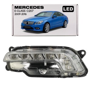 MERCEDES E-CLASS C207 COUPE 2009-2016 ŚWIATŁO DO JAZDY DZIENNEJ DRL LED LEWE A2128200756