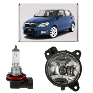 SKODA FABIA II 2007-2014 HALOGEN LEWY 7H0941700C