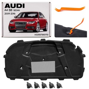 AUDI A4 B8 SEDAN 2009-2016 WYGŁUSZENIE MASKI KOMPLET ZE SPINKAMI 8T0863825H