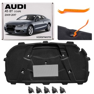 AUDI A5 8T COUPE 2009-2017 WYGŁUSZENIE MASKI KOMPLET ZE SPINKAMI 8T0863825H