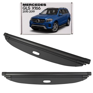 MERCEDES GLS X166 2015-2019 ROLETA BAGAŻNIKA CZARNA A1668100509
