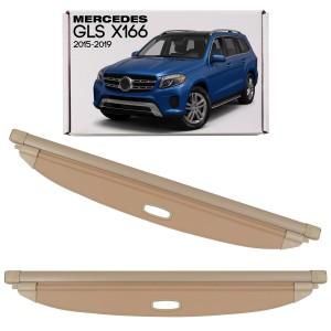 MERCEDES GLS X166 2015-2019 ROLETA BAGAŻNIKA BEŻOWA A1668100509