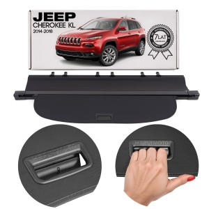 JEEP CHEROKEE V KL 2014-2018 PRZED FACELIFTINGIEM ROLETA BAGAŻNIKA CZARNA 1UC87LU5AC