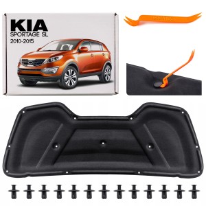 KIA SPORTAGE III SL 2010-2015 WYGŁUSZENIE MASKI 811253W000 + SPINKI