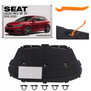 SEAT LEON MK3 III 5F 2012-2020 ST WYGŁUSZENIE MASKI 5F0863831E