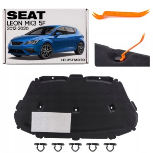 SEAT LEON MK3 III 5F 2012-2020 HATCHBACK WYGŁUSZENIE MASKI 5F0863831E