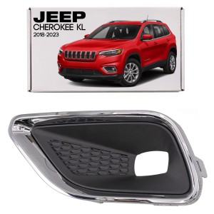 JEEP CHEROKEE V KL 2018-2023 PO FACELIFTINGU KRATKA ZDERZAKA HALOGENU PRZEDNIA LEWA 68287995AB