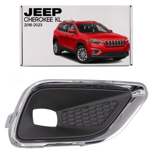 JEEP CHEROKEE V KL 2018-2023 PO FACELIFTINGU KRATKA ZDERZAKA HALOGENU PRZEDNIA PRAWA 68287994AB