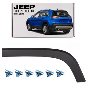 JEEP CHEROKEE V KL 2018-2023 PO LIFTINGU LISTWA BŁOTNIKA TYLNA LEWA 68316003AD