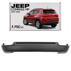 JEEP COMPASS II MP 2017-2020 PRZED FACELIFTINGIEM ZDERZAK TYLNY DOLNY  Z 2xPDC 68352695AB