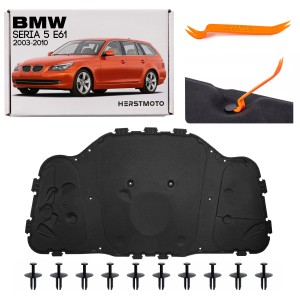 BMW SERIA 5 E61 2003-2010 TOURING WYGŁUSZENIE MASKI 51487148208 / 51487033727