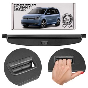 VOLKSWAGEN TOURAN I 1T 2003-2015 ROLETA BAGAŻNIKA CZARNA  1T0867871M