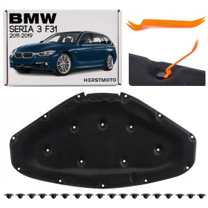 BMW SERIA 3 F31 2011-2019 TOURING WYGŁUSZENIE MASKI 51487221993