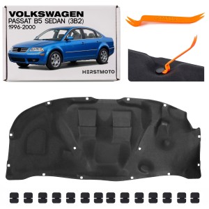 VOLKSWAGEN PASSAT B5  SEDAN (3B2) 1996-2000 PRZED LIFTINGIEM WYGŁUSZENIE MASKI 3B0863835H