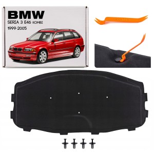 BMW SERIA 3 E46 TOURING 1999-2005 WYGŁUSZENIE MASKI 51488193941