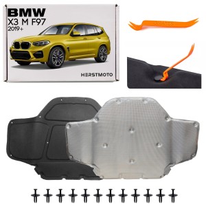 BMW X3 M F97 2019+ WYGŁUSZENIE MASKI ZWIĘKSZONA IZOLACJA TERMICZNA 51487395564