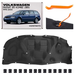 VOLKSWAGEN PASSAT B5  KOMBI (3B5) 1996-2000 PRZED LIFTINGIEM WYGŁUSZENIE MASKI 3B0863835H