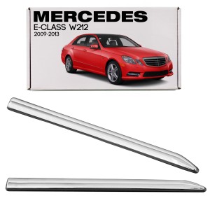 MERCEDES E-CLASS W212 2009-2013 PRZED FACELIFTINGIEM CHROMOWANA LISTWA PRZEDNIEGO BŁOTNIKA PRAWA A2126903462