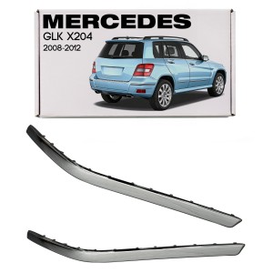 MERCEDES GLK X204 2008-2012 PRZED FACELIFTINGIEM CHROMOWANA LISTWA TYLNEGO ZDERZAKA PRAWA A2048852021