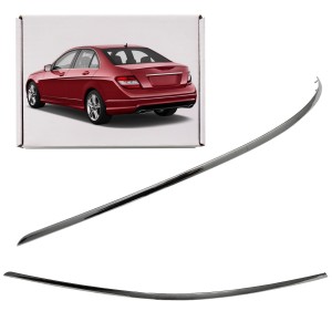 MERCEDES C-CLASS W204 2011-2014 PO FACELIFTINGU LISTWA TYLNEGO ZDERZAKA LEWA A2048852921