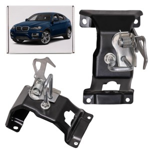 BMW X6 E71/E72 2007-2014 ZAMEK ZACZEP RYGIEL MASKI LEWY 51237164801