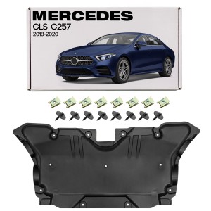MERCEDES CLS C257 2018-2020 PRZED FACELIFTINGIEM OSŁONA PŁYTA POD SILNIK A2135242700