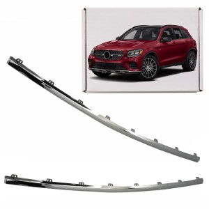 MERCEDES GLC X253 C253 2015-2019 PRZED FACELIFTINGIEM CHROMOWANA LISTWA PRZEDNIEGO ZDERZAKA A2538852600