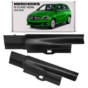 MERCEDES B-CLASS W246 2011-2014 PRZED FACELIFTINGIEM LEWA OSŁONA PASA PRZEDNIEO  A2466870507