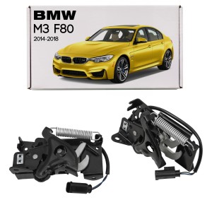 BMW M3 F80 2014-2018 ZAMEK POKRYWY SILNIKA CZĘŚĆ DOLNA LEWA 51237242548