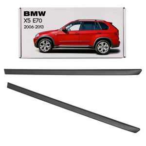 BMW X5 E70 2006-2013 LISTWA TYLNYCH DRZWI LEWA 51137158535