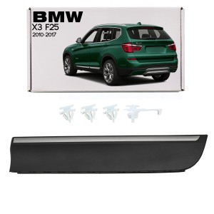 BMW X3 F25 2010-2017 LISTWA DRZWI TYLNYCH LEWA 51137220611