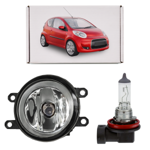 CITROEN C1 2009-2014 PO FACELIFTINGU LAMPA PRZECIWMGIELNA PRZEDNIA PRAWA 195921112