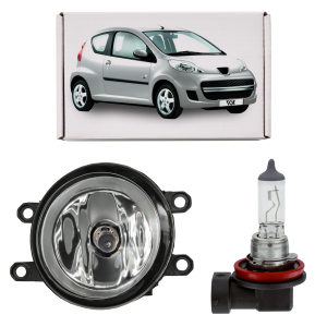 PEUGEOT 107 HATCHBACK 2009-2014 PO LIFTINGU LAMPA PRZECIWMGIELNA PRZEDNIA PRAWA 195921112