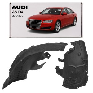 AUDI A8 D4 2010-2017 MATERIAŁOWE NADKOLE PRZEDNIE LEWE CZĘŚĆ PRZEDNIA 4H0821171L