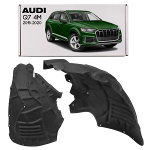 AUDI Q7 4M 2015-2020 PRZED FACELIFTINGIEM MATERIAŁOWE NADKOLE PRZEDNIE PRAWE CZĘŚĆ PRZEDNIA 4M0821172S