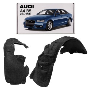 AUDI A4 B8 2007-2011 PRZED FACELIFITNGIEM MATERIAŁOWE NADKOLE PRZEDNIE LEWE 8K0821171G