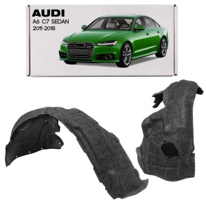 AUDI A6 C7 SEDAN 2011-2018 MATERIAŁOWE NADKOLE PRZEDNIE LEWE 4G0821133D