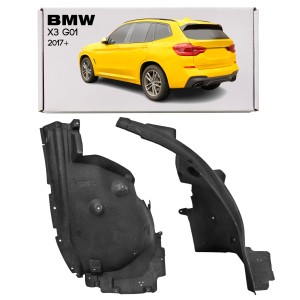 BMW X3 G01 2017+ MATERIAŁOWE NADKOLE PRZEDNIE LEWE CZĘŚĆ TYLNA 51717394815