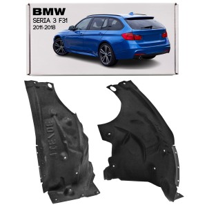 BMW SERIA 3 F31 2011-2018 MATERIAŁOWE NADKOLE PRZEDNIE LEWE CZĘŚĆ TYLNA 51717260699
