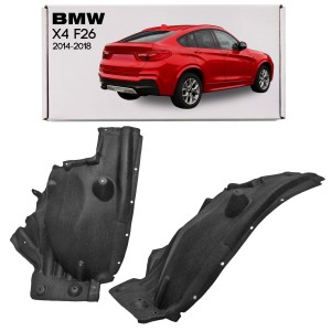 BMW X4 F26 2014-2018 MATERIAŁOWE NADKOLE PRZEDNIE PRAWE CZĘŚĆ TYLNA 51717213644