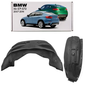 BMW X6 E71/E72 2007-2014 MATERIAŁOWE NADKOLE TYLNE LEWE 51717248211