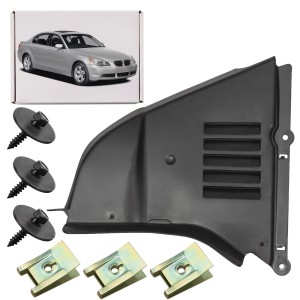 BMW SERIA 5 E60 2003-2010 OSŁONA DOLNA NADKOLE PRZEDNIE PRAWE Z KOMPLETEM ŚRUB  51717033754
