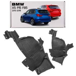 BMW X5 F15 F85 2013-2018 MATERIAŁOWE NADKOLE PRZEDNIE LEWE CZĘŚĆ TYLNA 51717291197