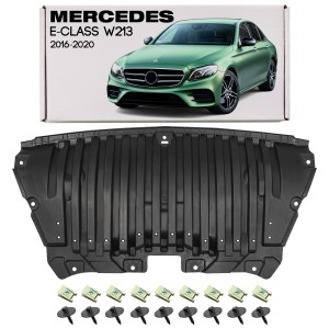 MERCEDES E-CLASS W213 2016-2020 PRZED FACELIFTINGIEM OSŁONA PRZEDNIEGO ZDERZAKA Z KOMPLETEM ŚRUB A2135200000