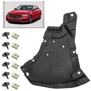 MERCEDES E-CLASS W213 2016-2020 PRZED FACELIFTINGIEM OSŁONA PRZEDNIEGO ZDERZAKA LEWA Z KOMPLETEM ŚRUB A2135200400