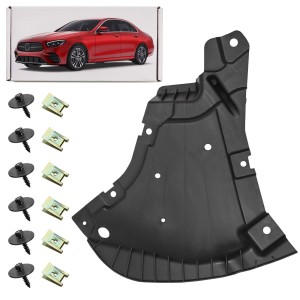 MERCEDES E-CLASS W213 2016-2020 PRZEDFACELIFTINGIEM OSŁONA PRZEDNIEGO ZDERZAKA LEWA Z KOMPLETEM ŚRUB A2135202500