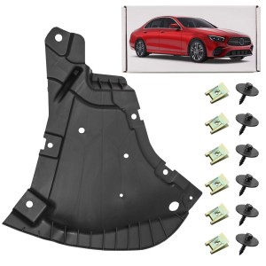 MERCEDES E-CLASS W213 2016-2020 PRZED FACELIFTINGIEM OSŁONA PRZEDNIEGO ZDERZAKA PRAWA Z KOMPLETEM ŚRUB A2135202600