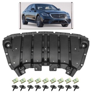 MERCEDES S-CLASS W222 2017-2020 PO FACELIFTINGU OSŁONA PRZEDNIEGO ZDERZAKA Z KOMPLETEM ŚRUB A2225200600