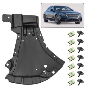 MERCEDES S-CLASS W222 2017-2020 PO FACELIFTINGU OSŁONA PRZEDNIEGO ZDERZAKA PRAWA Z KOMPLETEM ŚRUB A2225201000