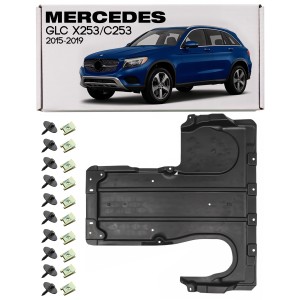 MERCEDES GLC X253 C253 2015-2019 PRZED FACELIFTINGIEM OSŁONA SKRZYNI BIEGÓW A2535240430